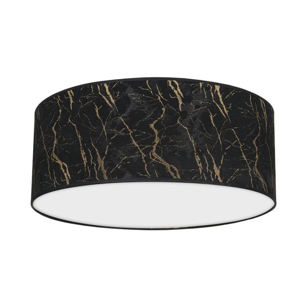 Lampa sufitowa SENSO Black/Gold 2xE27 ?40cm