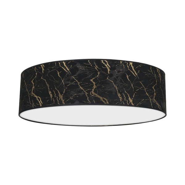 Lampa sufitowa SENSO Black/Gold 3xE27 ?60cm