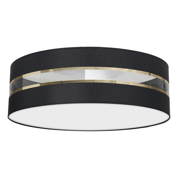 Lampa Sufitowa ULTIMO BLACK 3xE27 ?60cm