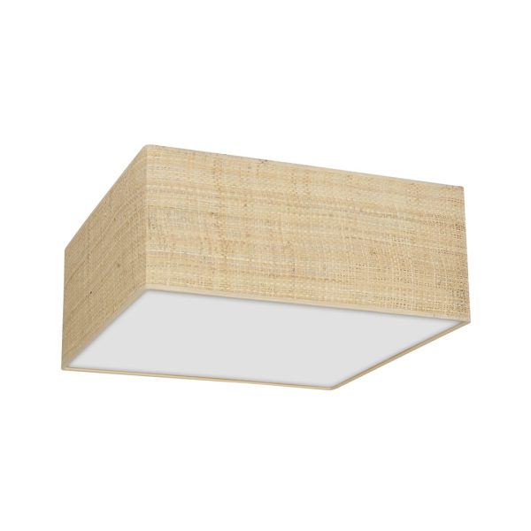 MARSHALL WHITE / RATAN stropna svjetiljka 3xE27