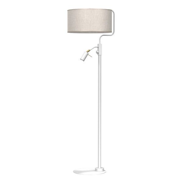 LINO BIEL / LEN podna lampa 1xE27 + 1x mini GU10