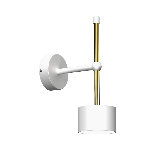 ARENA WHITE/GOLD 1xGX53 zidna svjetiljka