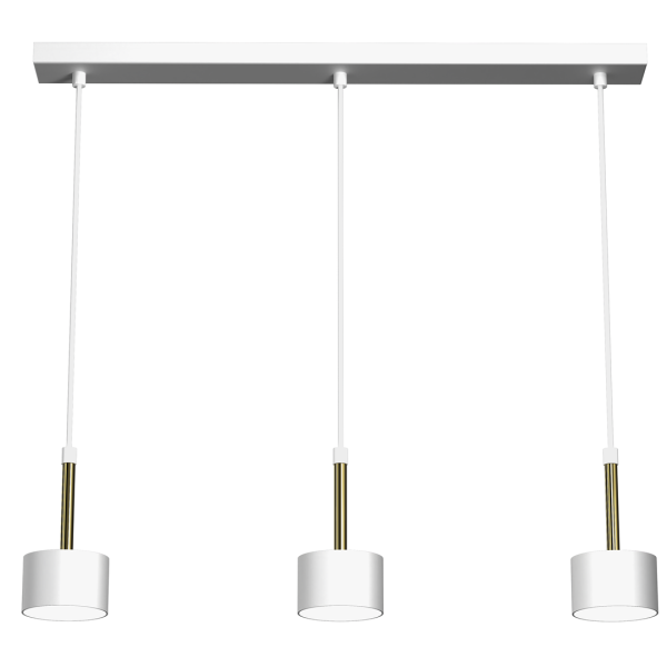 ARENA WHITE/GOLD 3xGX53 viseća lampa