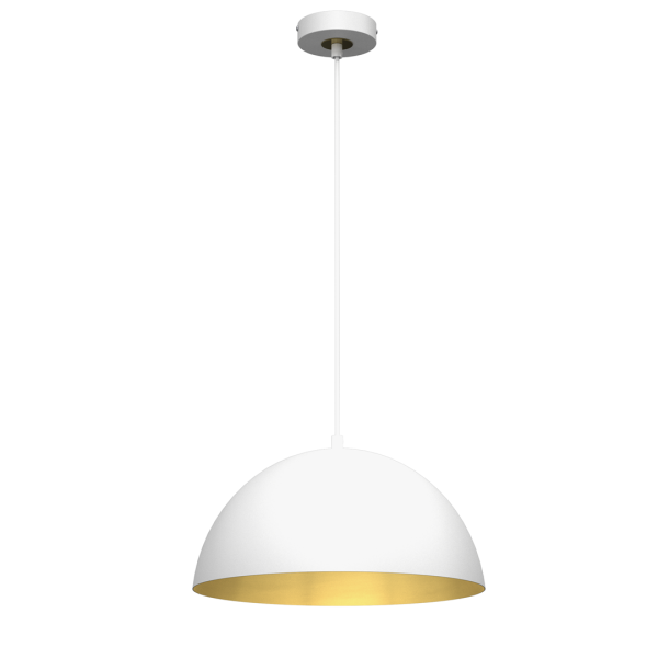 BETA WHITE/GOLD viseća lampa 1xE27 35cm
