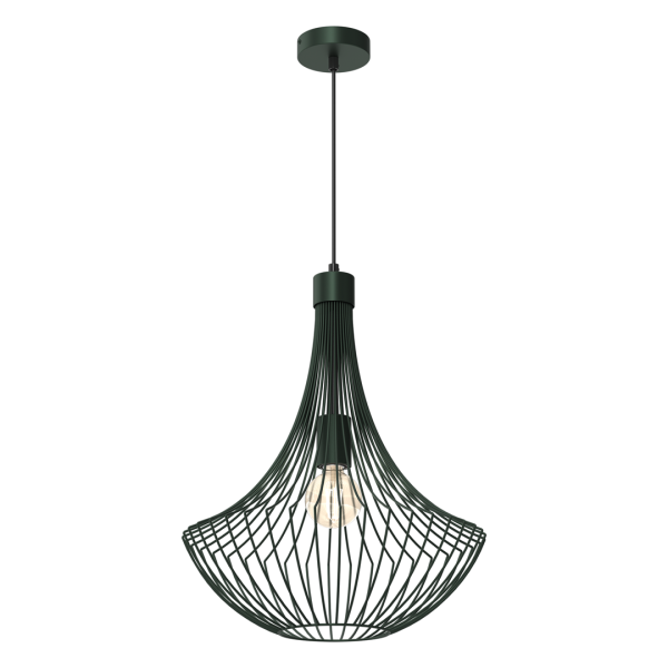 Viseća lampa CESTA GREEN 1xE27