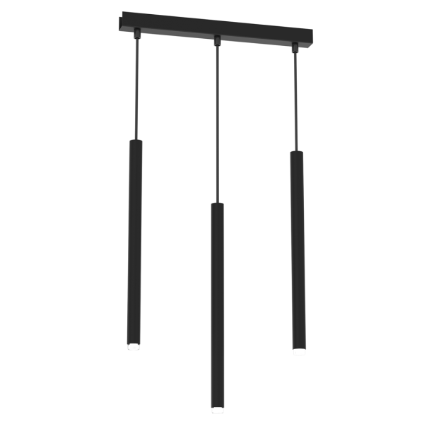 Lampa viseća MONZA BLACK 3xG9 max 8W LED