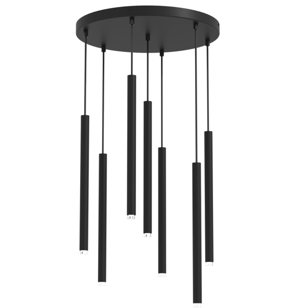 Lampa viseća MONZA BLACK 7xG9 max 8W LED