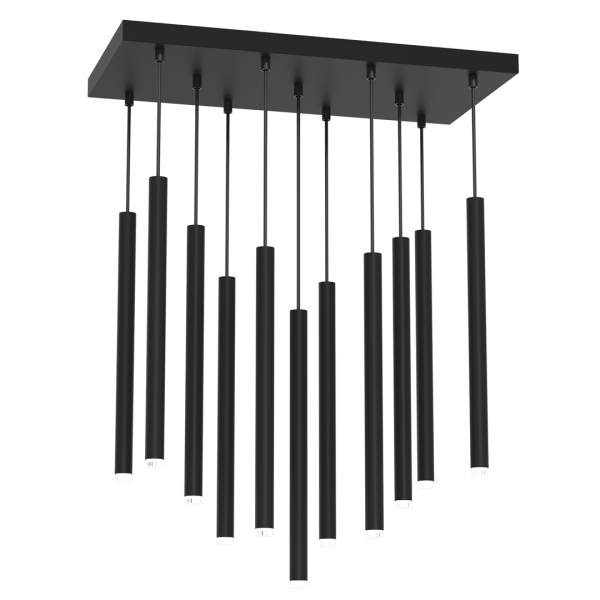 Lampa viseća MONZA BLACK 11xG9 max 8W LED