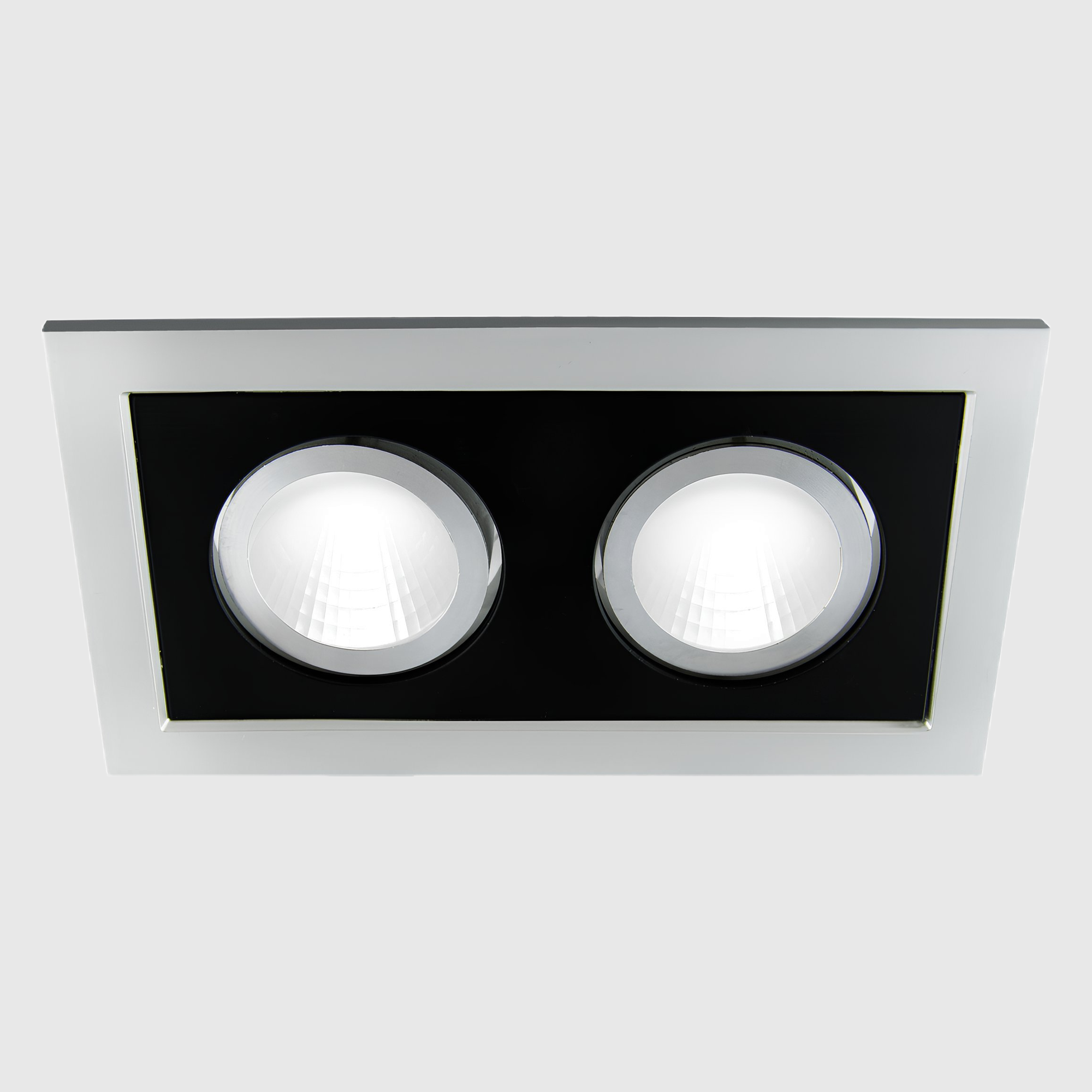 BORYS L SREBRNO/CRNA GU10/MR16 IP20