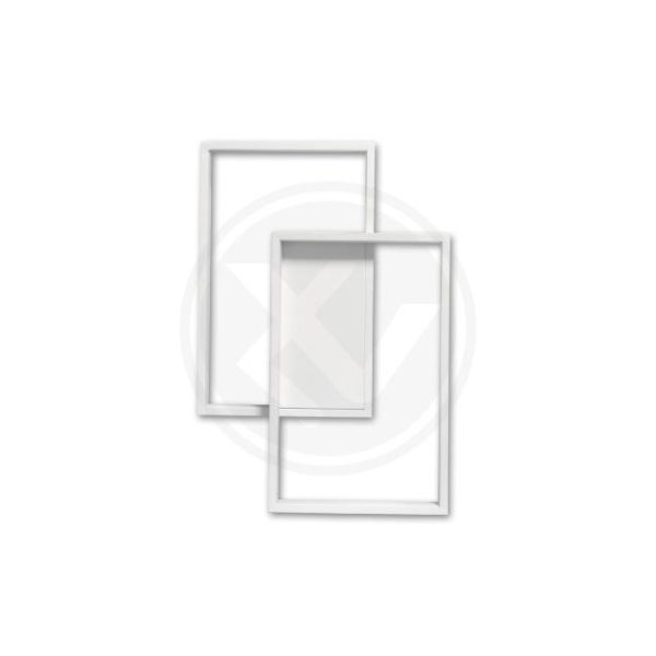 Galaxis Polaris LED luster 45W 42x30x6 cm bijeli - Image 2
