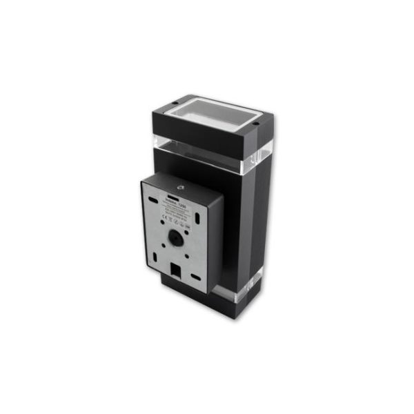 Zidna svjetiljka GU10 Hana IP54 quad crna aluminij - Image 2