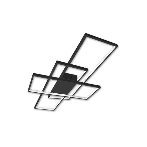 Galaxis Pegasus LED luster 130W 105x50x8 cm crni - Image 3