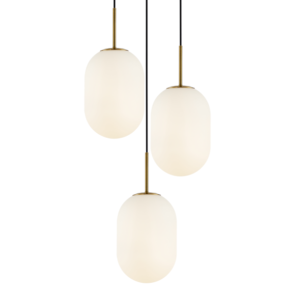 ALIAS GOLD viseća lampa 3xE14 krug - Image 2