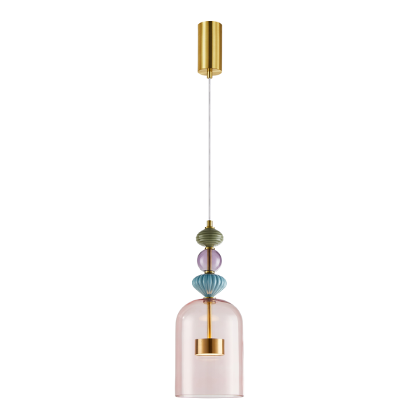 ARTE 12W LED viseća lampa, prom. 16 cm mesing - Image 2