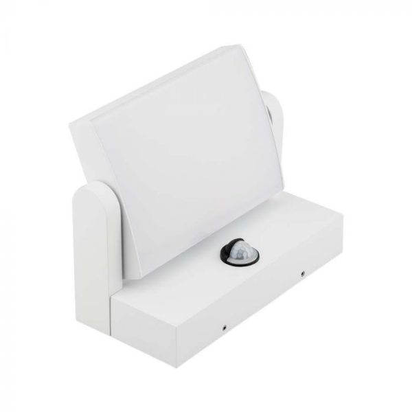Zidna LED svjetiljka sa senzorom 17W 4000K - IP65 bijela - Image 2