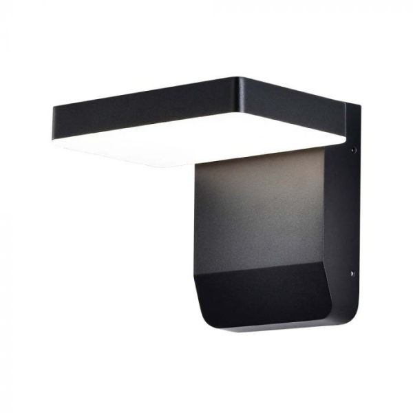 Zidna LED četvrtasta svjetiljka 17W 4000K - IP65 crna
