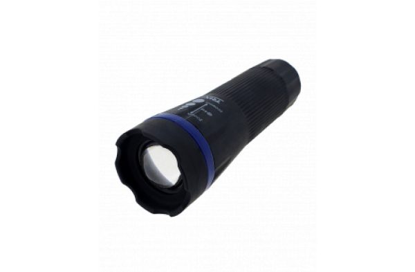 LED ručna svjetiljka 1W zoom, plava