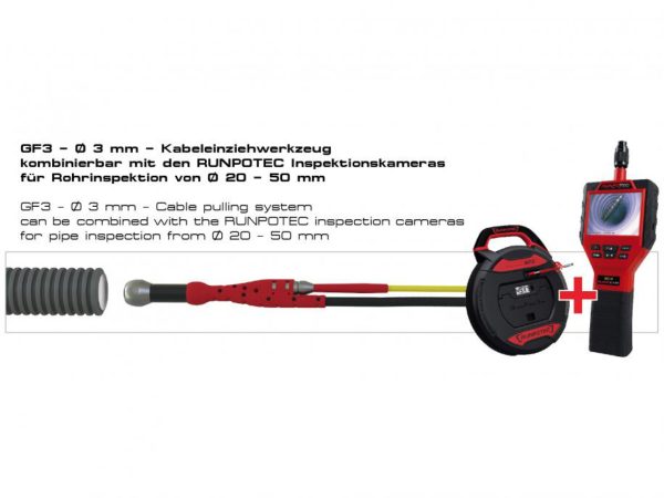 GF3- set za provlačenje kabela, sajla Ø 3mm, 30m - Image 2