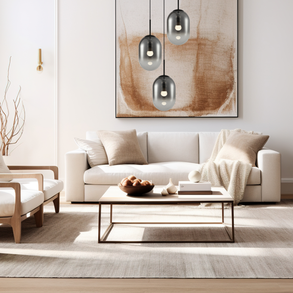 ALIAS BLACK viseća lampa 3xE14 krug - Image 3
