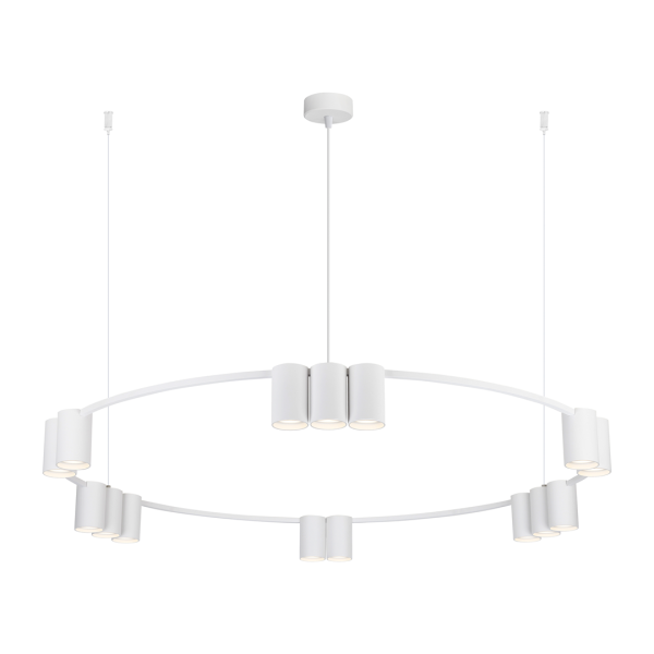 Viseća lampa (krug) GENESIS WHITE15xGU10