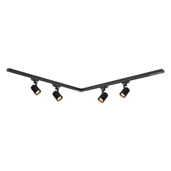 Volf Track Set crna 4xGU10 1.5m - Image 2