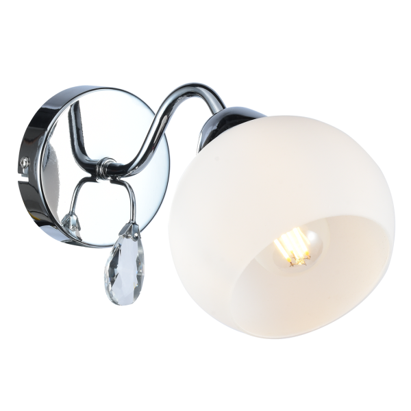 Connor Bijela zidna lampa 1xE27