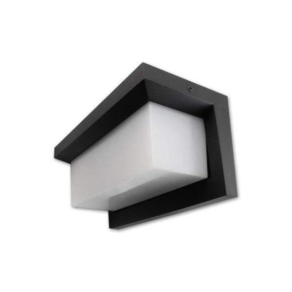 Zidna svjetiljka Lagos 1x27 crna + Led žarulja 10,5W 4000K - Image 2