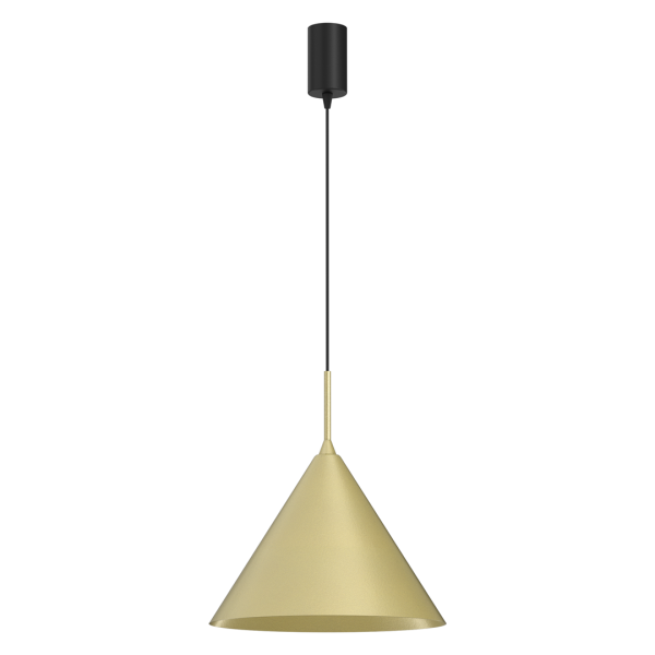 VISEĆA LAMPA CAPITAL ZLATNA Ø32CM 1XGX53