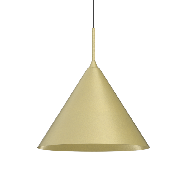 VISEĆA LAMPA CAPITAL ZLATNA Ø32CM 1XGX53 - Image 2