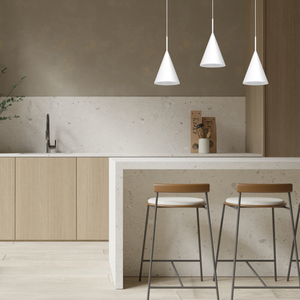 VISEĆA LAMPA CAPITAL BIJELA Ø17CM 1XGX53 - Image 3