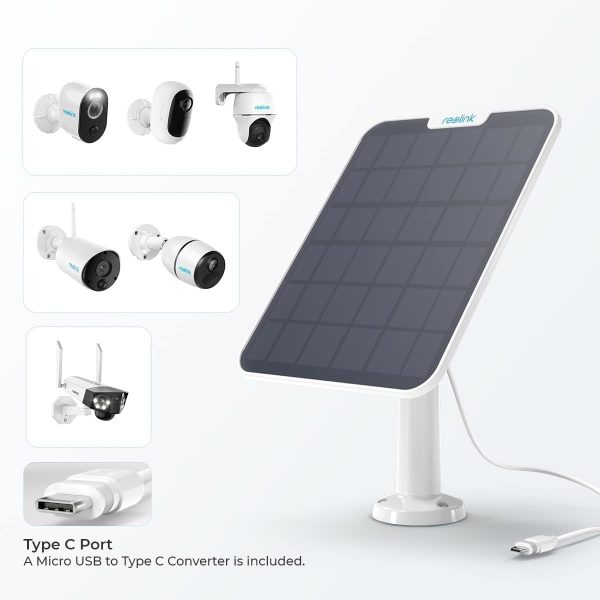 Reolink Solar panel - solarno napajanje za kamere - Image 4