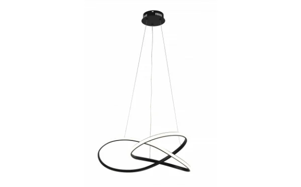 LED viseća svjetiljka 30W Pješčano crna