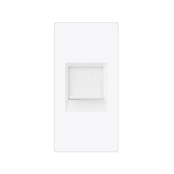 Modul 1/2 za Internet CAT6, bijeli