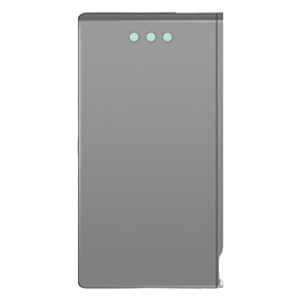 Mehanički modul 1/2 za izmjenični prekidač s fluorescentnom indikacijom, sivi