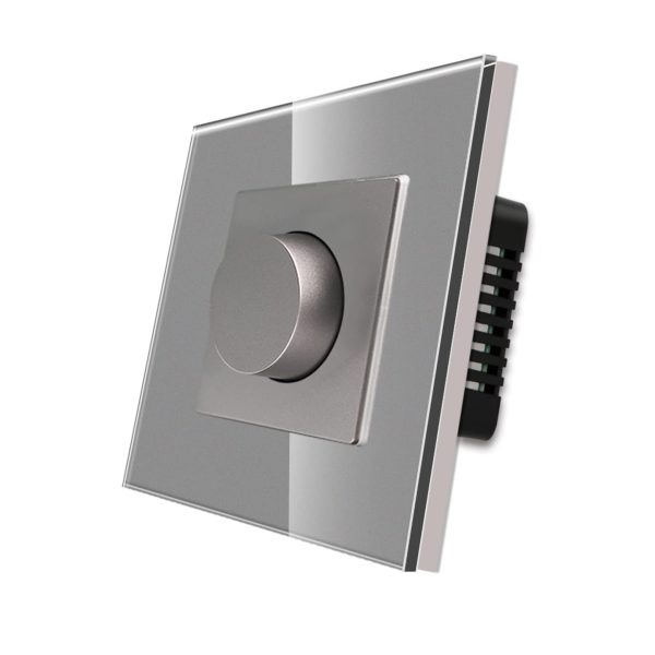 Rotacijski regulator LED rasvjete, sivi (DIMMER)