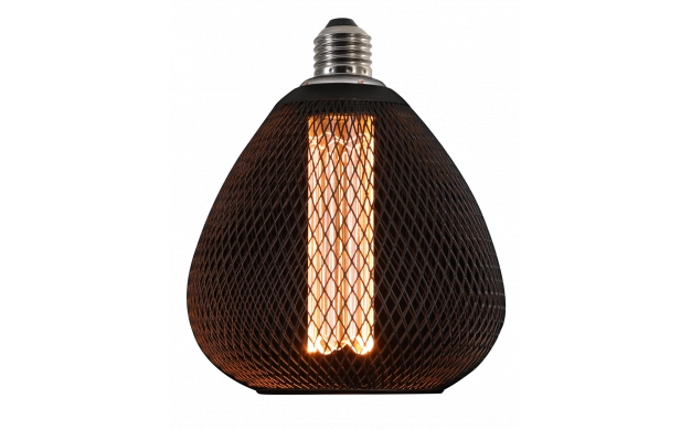LED žarulja E27 2.5W CRNA - ZLATNO STAKLO