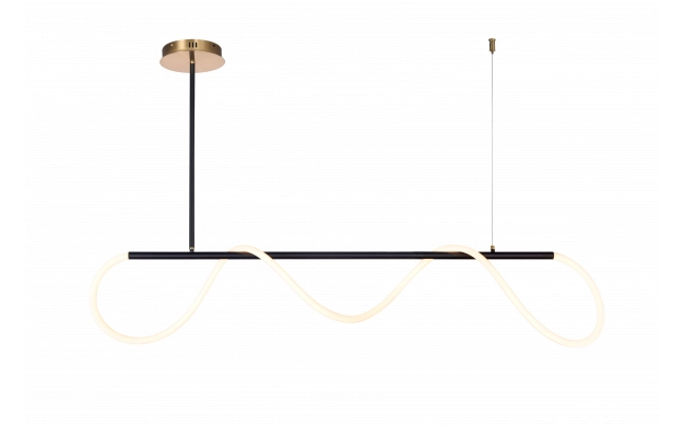 LED stropna svjetiljka 36W crna