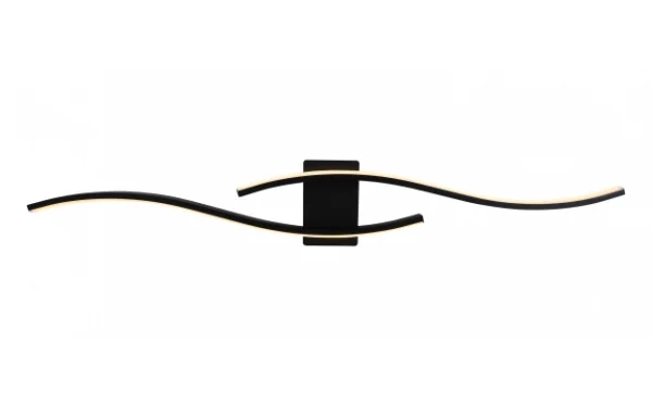 LED stropna/zidna lampa 21W pijesak crna
