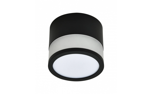 LED COB površinska svjetiljka 12W CRNA 4000K