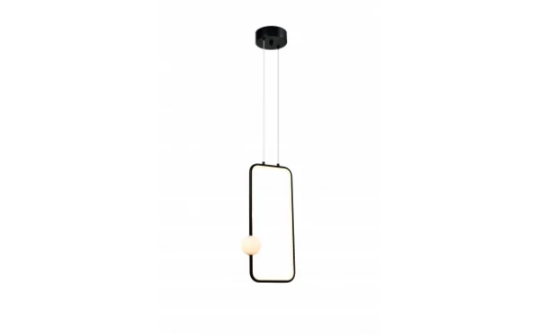 LED viseća svjetiljka 15W, pijesak crna