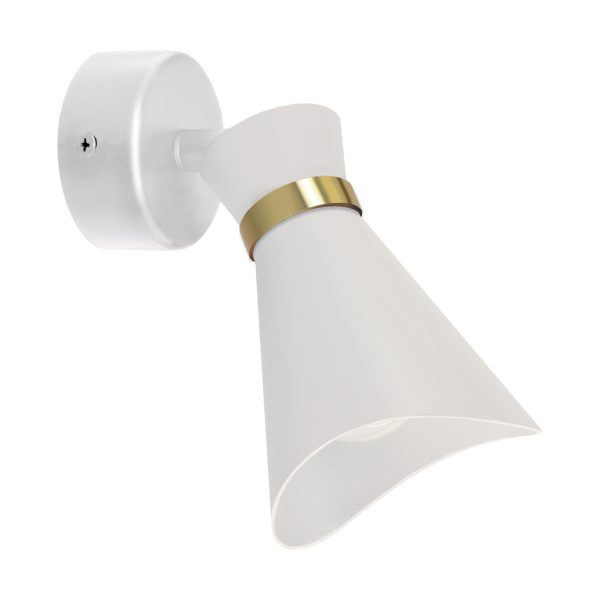 LORETA SPT E14 BIJELA/ZLATNA