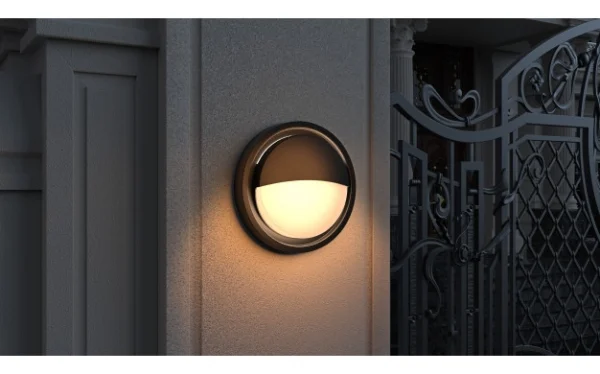LED vanjska stropna svjetiljka CRNA 24W CRI>80 IP65 - Image 2