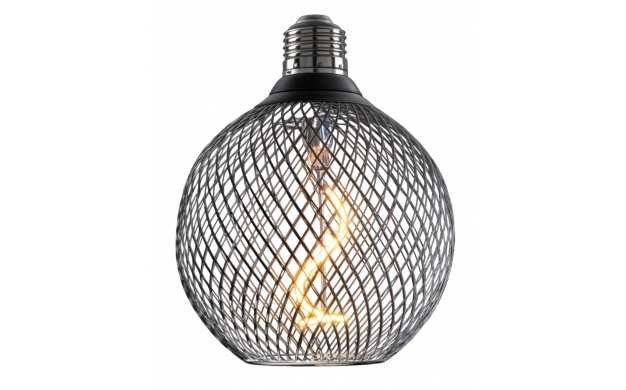 LED žarulja E27 2.5W CRNA - ZLATNO STAKLO