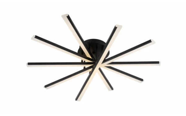 LED stropna lampa 50W crna