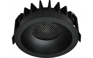 LED COB Downlight 10W CCT OKRUGLA CRNA - BRRIDGELUX