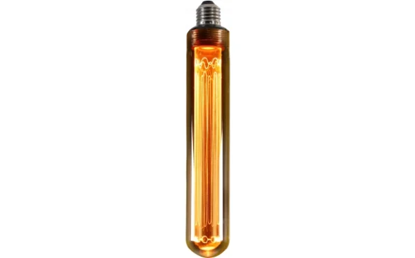 LED žarulja E27 3W JANTARNA - ZLATNO STAKLO