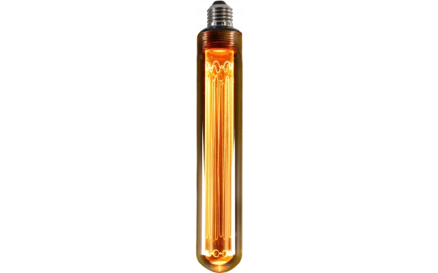 LED žarulja E27 3W JANTARNA - ZLATNO STAKLO