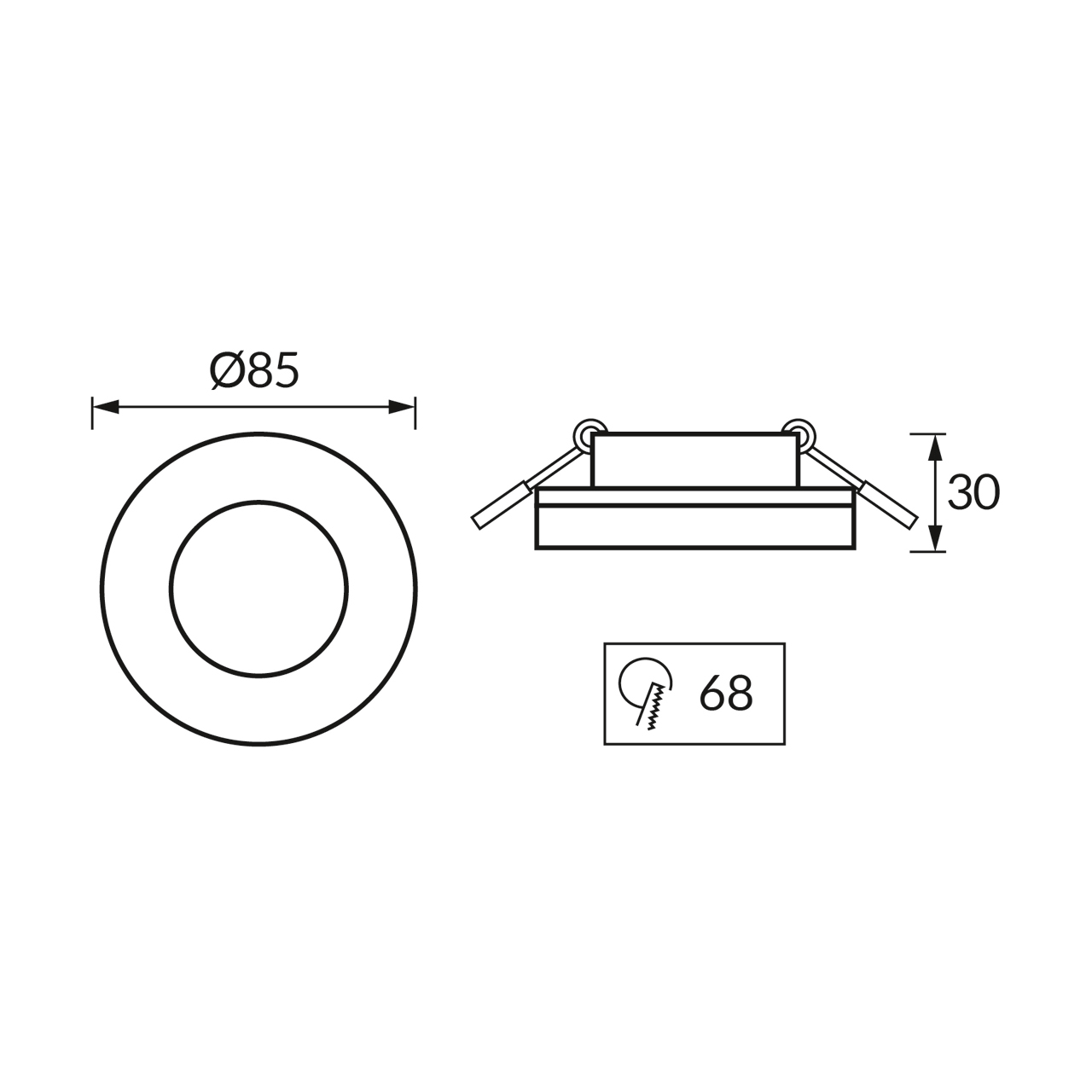 Armatura Dukat ZLATNI IP44 - Slika 3