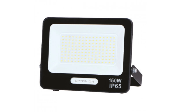 LED SMD reflektor crnog tijela 150W 4000K IP65 s 30cm kabelom