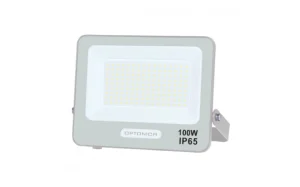 LED SMD reflektor bijelog tijela 100W 3000K IP65 s 15 cm kabela